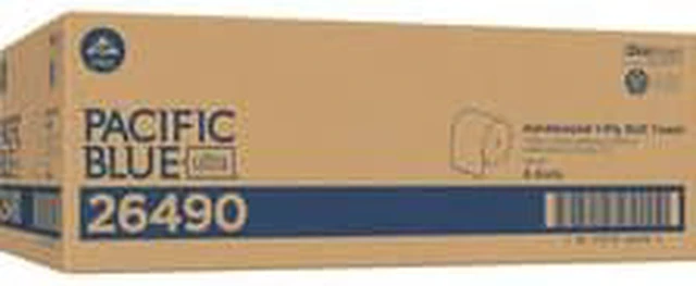 Alt view image 7 of 7 - Pacific Blue Ultra Paper Towels White 7.87 x 1150 ft 6 Roll/Carton 26490