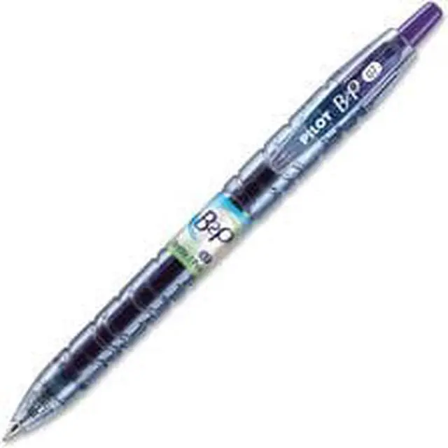 Alt view image 6 of 7 - Pilot B2P Gel Rolling Ball, Retractable, Purple Ink, 0.7 mm Fine