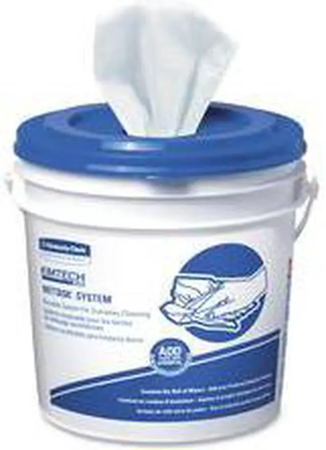Alt view image 7 of 8 - Kimtech* Wipers for WETTASK System 12 x 12 1/2 90/Roll 6 Rolls/Carton 06411