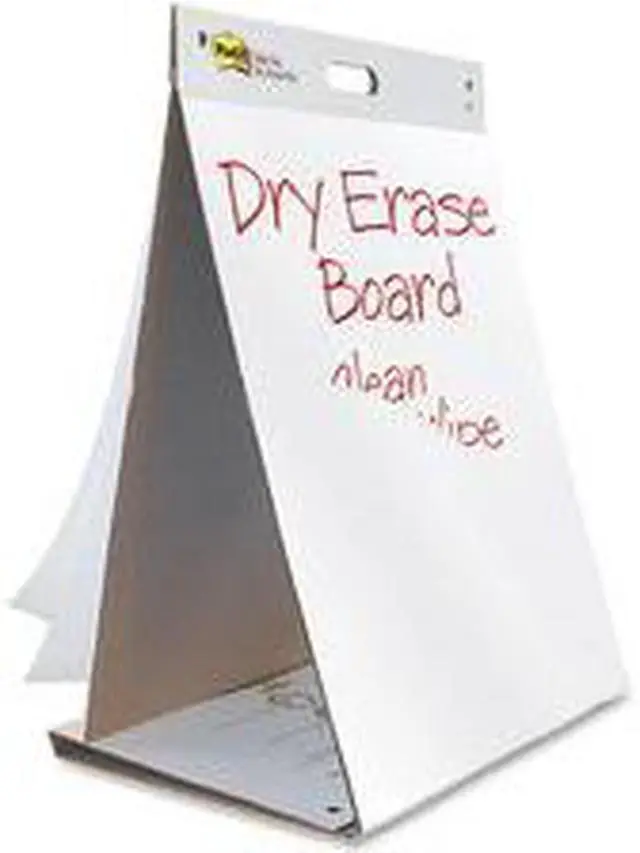 Alt view image 16 of 20 - Post-it Dry Erase Tabletop Easel Unruled Pad 20 x 23 White 20 Sheets