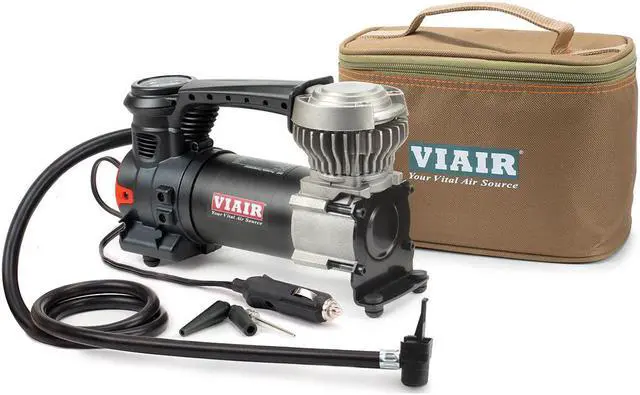 Alt view image 2 of 2 - Viair 84P Portable Compressor Kit (Sport Compact Series, 12V, 60 PSI, for Up to 31" Tires w/ Clamp Down Chuck) 00084
