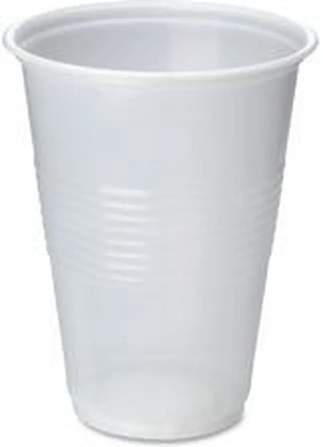 Alt view image 2 of 5 - Genuine Joe Translucent Cups 16oz. 20BG/CT Clear 10501