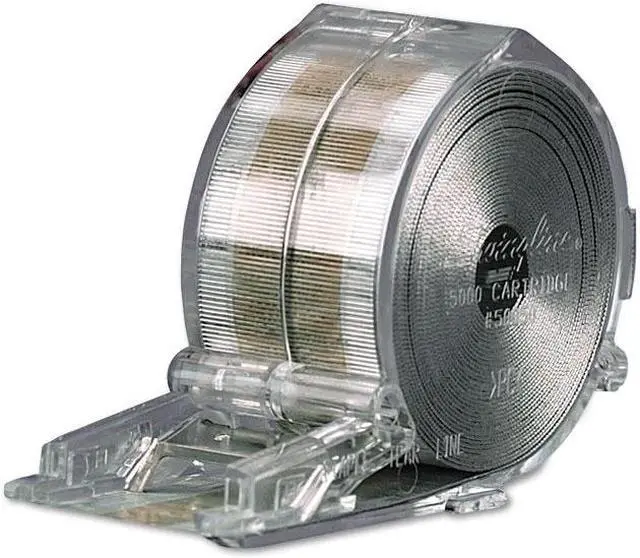 Alt view image 3 of 5 - Swingline Staples, Cartridge, 1/2InW, 3/8InLeg, PK5000 Silver  Steel  S7069495B