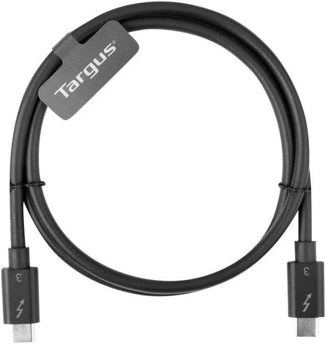 Alt view image 9 of 14 - Targus 0.8M USB-C Male to USB-C Male Thunderbolt 3 40Gbps Cable