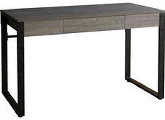 Alt view image 2 of 2 - Lorell LLR97618 47 x 23.5 x 30 in. SOHO Center Drawer Modern Desk, Charcoal