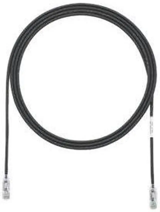 Alt view image 4 of 6 - Panduit UTP28SP10BL 10 ft. Cat 6A Black Network Ethernet Cable