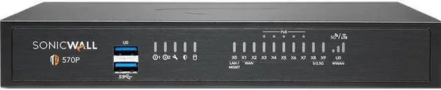 Alt view image 2 of 4 - SonicWall TZ570P Network Security/Firewall Appliance 02SSC5692