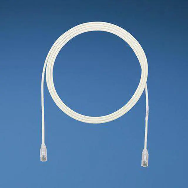 Alt view image 11 of 14 - Panduit UTP28SP10 10 ft. Cat 6 Black Network Ethernet Cable