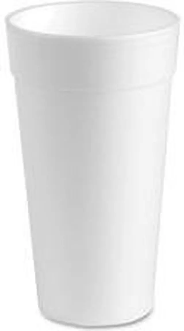 Alt view image 2 of 10 - Styrofoam Cups 24 oz 300 CT White