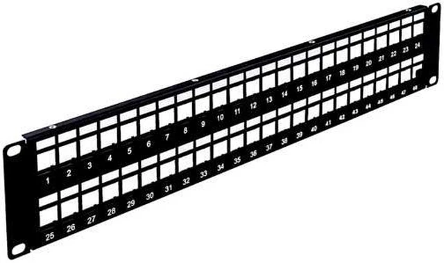 Alt view image 2 of 2 - Wavenet WAV-BPPWM-48 48 PORT BLANK PATCH PANEL 2U