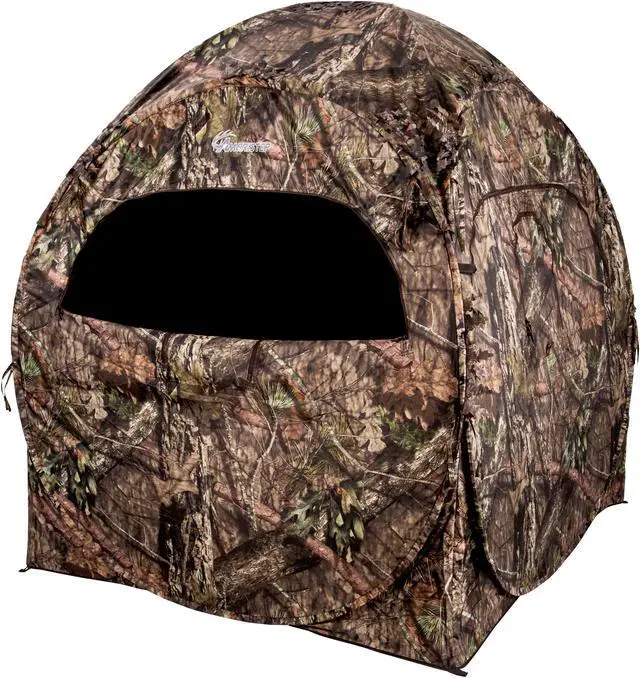 Alt view image 5 of 9 - Ameristep AMEBL1010 Doghouse Run & Gun Blind Mossy Oak Breakup Country Blind