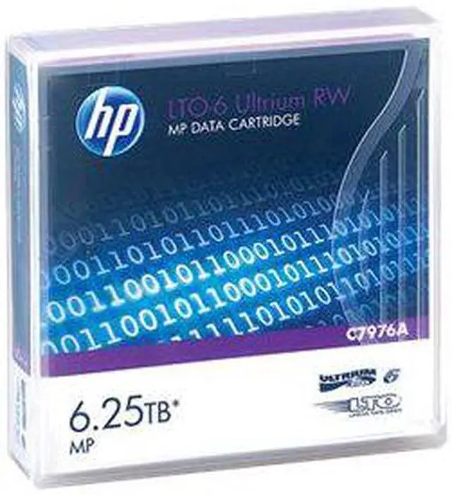 Alt view image 9 of 10 - HP LTO-6 Ultrium 6.25TB MP RW Custom Labeled Data Cartridge 20 Pack (C7976AL)