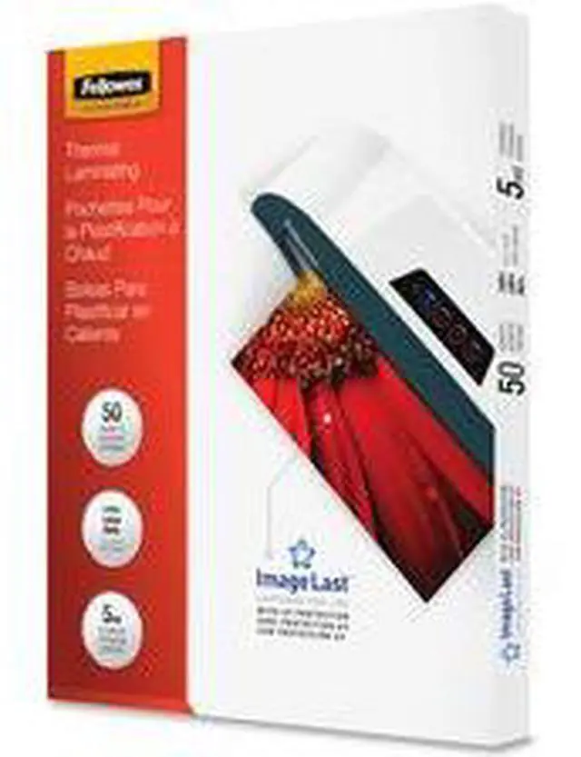 Alt view image 8 of 20 - FELLOWES 5204002 Fellowes 5204002 5mm letter-size laminating pouches 50 pk