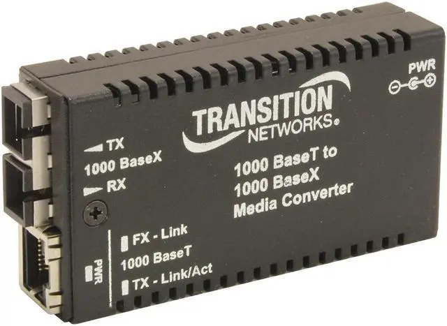 Alt view image 3 of 4 - Transition Networks Mini Gigabit Ethernet Media Converter