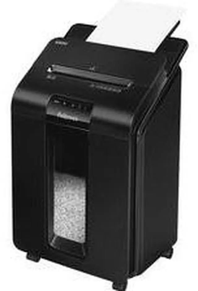 Alt view image 15 of 20 - Fellowes Auto Feed Micro-Cut Shredder, 100 Auto/10 Manual Sheet Capacity 4629001