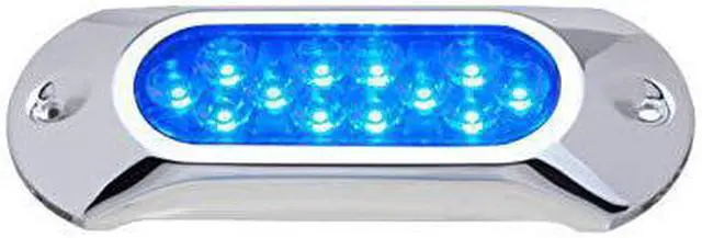Alt view image 7 of 9 - Attwood Light Armor Underwater LED Light - 12 LEDs - Blue