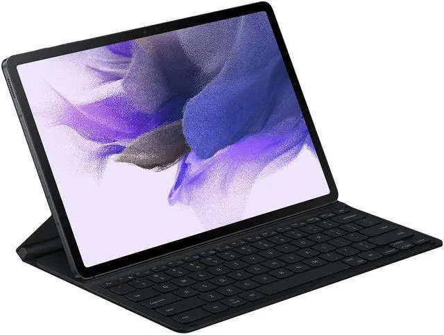 Alt view image 12 of 13 - Samsung Book Cover Keyboard for Galaxy Tab S7+ (Black)