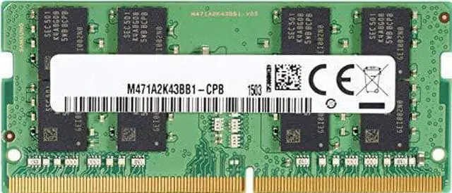 Alt view image 4 of 6 - HP 8GB (1x8GB) DDR4 3200MHz 260pin SoDIMM Memory Module 13L77AA