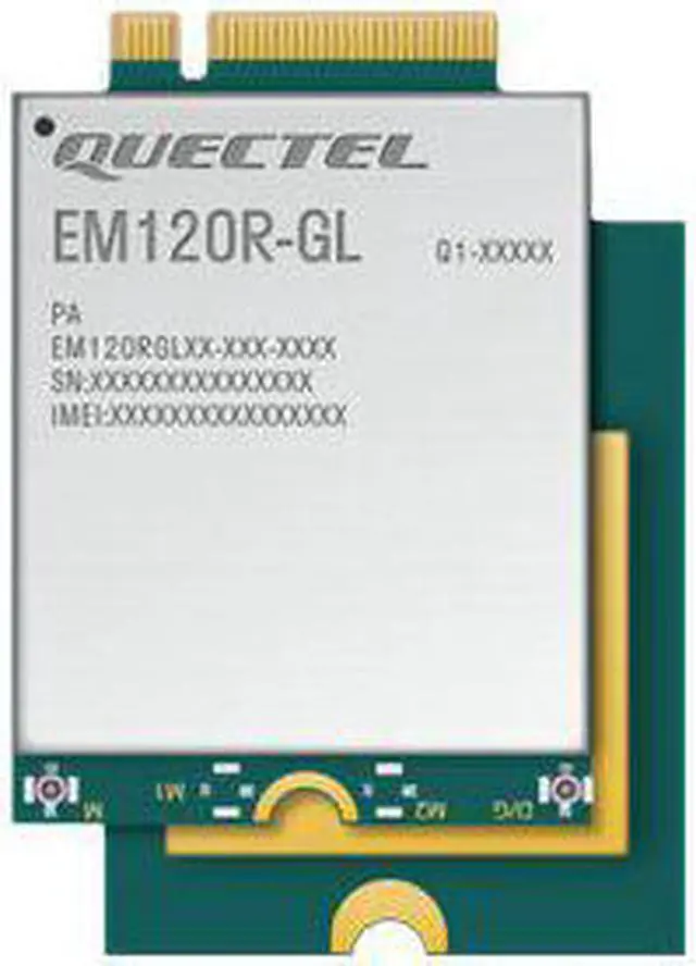 Alt view image 5 of 9 - Lenovo ThinkPad Quectel SDX24 EM120R-GL 4G LTE CAT12 PCIE WWAN Module 4XC1D51447