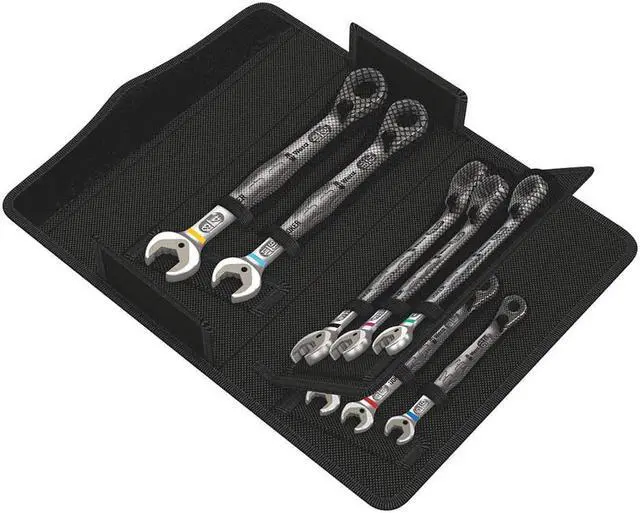 Alt view image 4 of 4 - WERA 05020093001 Combination Wrench Set,SAE,8 pcs.