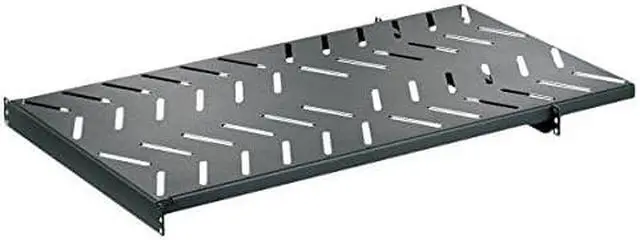 Alt view image 2 of 2 - Panduit - RSHLF - Panduit 1RU 19 x 30 Deep Mmount 4-post Rrack Shelf - 1U Rack Height x 19 Rack Width - Internal - Black