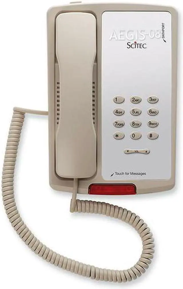 Alt view image 6 of 6 - Cetis IS-P-08ASH Aegis 80001 Single Line Phone