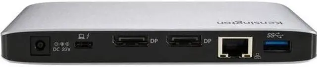 Alt view image 3 of 5 - kensington sd2500t thunderbolt 3 and usb-c docking station for windows, macbooks, and surface; dual 4k, 60w pd