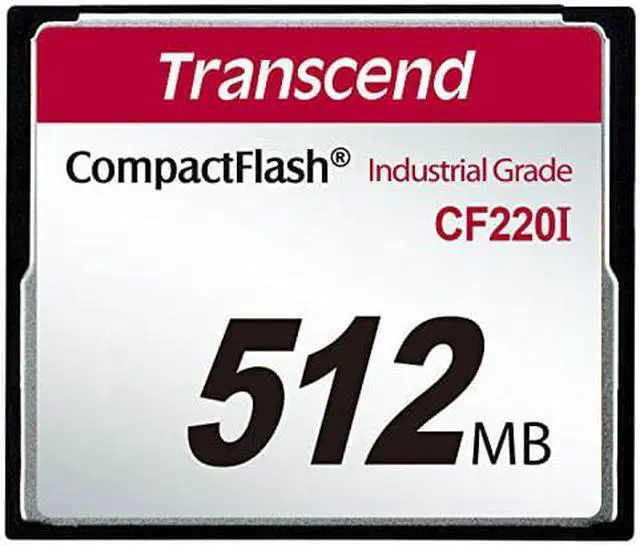 Alt view image 12 of 12 - Transcend Industrial CF220I 512 MB CompactFlash