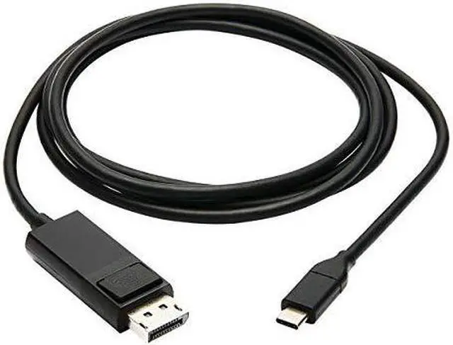 Alt view image 3 of 5 - Tripp Lite U444-006-DP-BE 6 ft. USB-C to Display Port Male to Male Adapter, Black