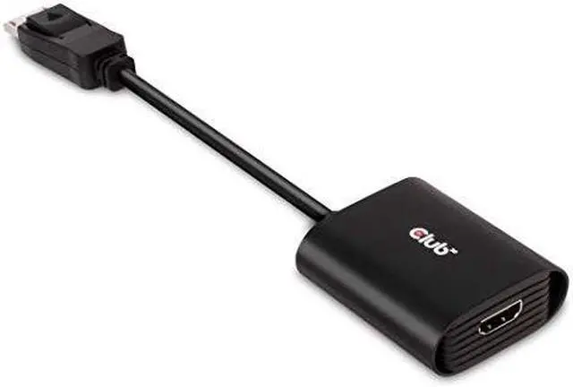 Alt view image 7 of 14 - Club3D CAC-1085 DisplayPort 1.4 to HDMI 4K120Hz HDR Active Adapter M/F
