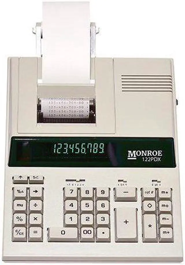 Alt view image 2 of 2 - Monroe MNE122PDX Desktop Print & Display