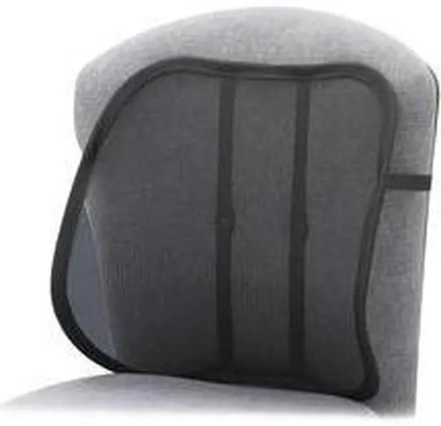 Alt view image 5 of 5 - Mesh Backrest, 17-1/2w X 3-1/8d X 15h, Black