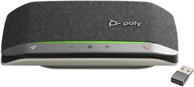 Alt view image 6 of 7 - Poly Sync 20+ for Microsoft Teams Portable Speakerphone, USB-C, Bluetooth for Smartphone