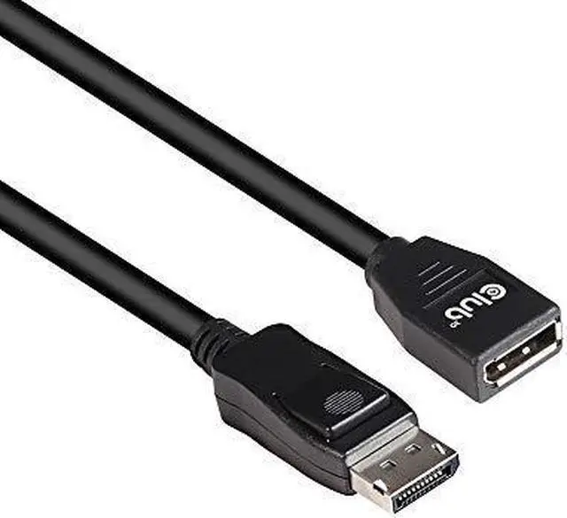 Alt view image 11 of 15 - Club 3D CAC-1022 60Hz 6.56 ft. Male-Female Displayport