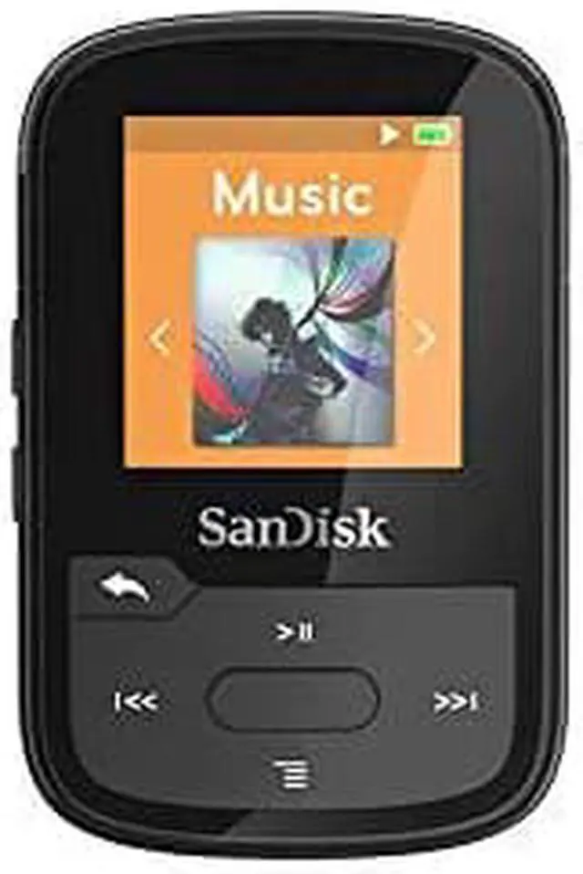 Alt view image 15 of 16 - SanDisk Clip Sport Plus 16 GB Flash MP3 Player - Black