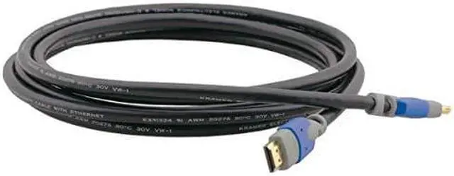 Alt view image 2 of 2 - KRAMER ELECTRONICS 97-01114050 HDMI (M) TO HDMI (M) HOME CINEMA HDMI CABLE WITH ETHERNET SUPPORT  50FT
