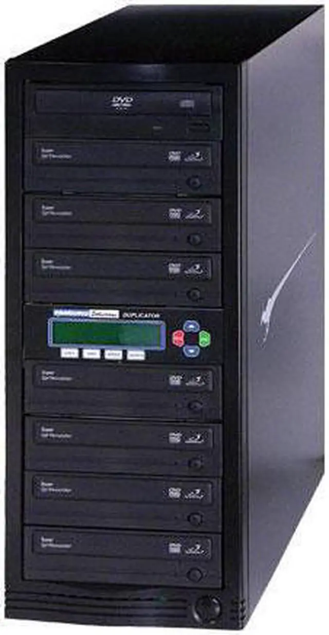 Alt view image 5 of 5 - Kanguru 1-to-7 24x DVD Duplicator U2DVDDUPES7