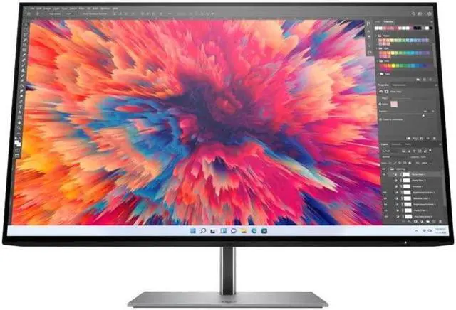 Alt view image 8 of 20 - HP 24" (23.8" Viewable) 60 Hz IPS QHD Monitor 5 ms GtG (with overdrive) Flat Panel Z24q G3