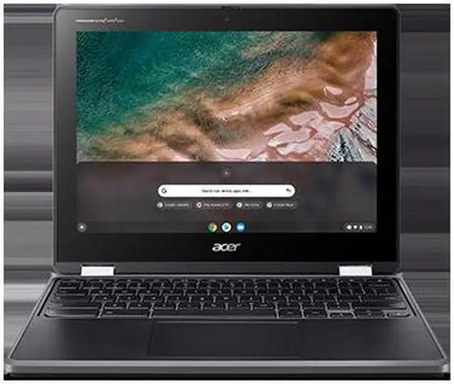 Alt view image 10 of 11 - Acer Chromebook Spin 512 Chromebook Intel Celeron N5100 4GB Memory 32 GB eMMC SSD 12.0 Touch Screen Chrome OS R853TNA-C829