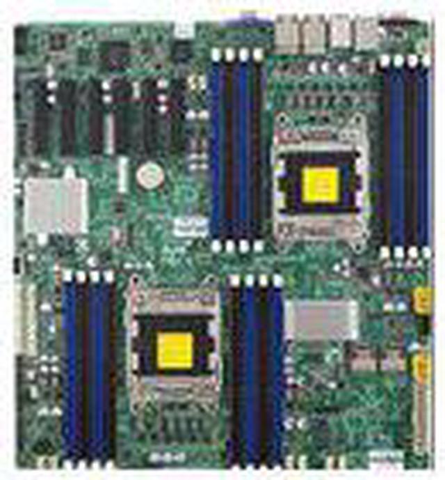 Alt view image 6 of 8 - SUPERMICRO X9DRD-7LN4F-B Supermicro X9DRD-7LN4F-B Dual LGA2011 Intel C602J DDR3 SATA3 and SAS V and 4GbE EATX Server Motherboard