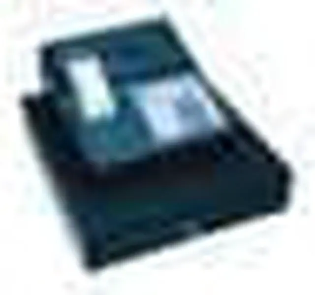Alt view image 2 of 2 - Sam4s CRSER265EJ SAM4S ER-265EJ 15 Department Thermal Black Cash Register