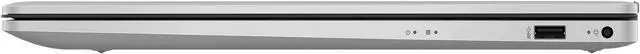 Alt view image 7 of 8 - HP 17 Series 17.3" HD+ Touchscreen Laptop Intel Core i3-1125G4 8GB RAM 256GB Natural Silver