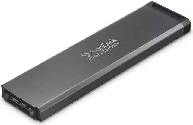 Alt view image 11 of 20 - SanDisk Professional PRO-BLADE SDPM1NS-004T-GBAND 4 TB Portable Solid State Drive - External - PCI Express NVMe (PCI Express NVMe 3.0)