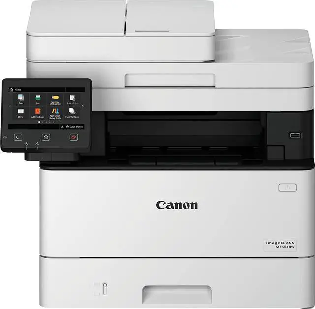 Alt view image 8 of 10 - Canon imageCLASS MF451dw All-In-One Wireless Duplex Monochrome Laser Printer