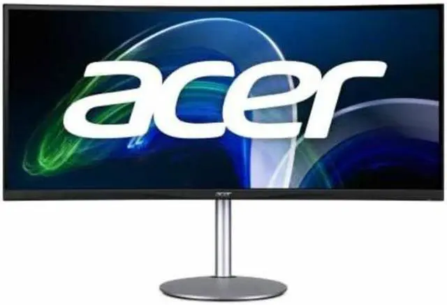 Alt view image 7 of 20 - Acer 37.5" 60 Hz IPS IPS Monitor 1 ms VRB HDMI, DisplayPort, USB, Audio Curved CB2 CB382CUR bmiiphuzx