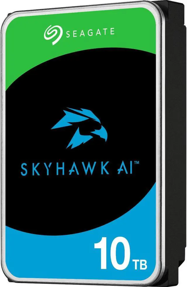 Alt view image 6 of 11 - seagate skyhawk ai 10tb video internal hard drive hdd - 3.5 inch sata 6gb/s 256mb cache for dvr nvr security camera system with in-house rescue services (st10000ve001)