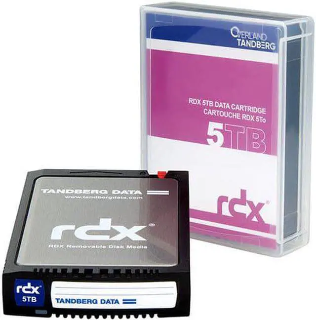Alt view image 5 of 5 - Tandberg Data 8862-RDX 5TB QuikStor USB SATA Removable Disk Cartridge
