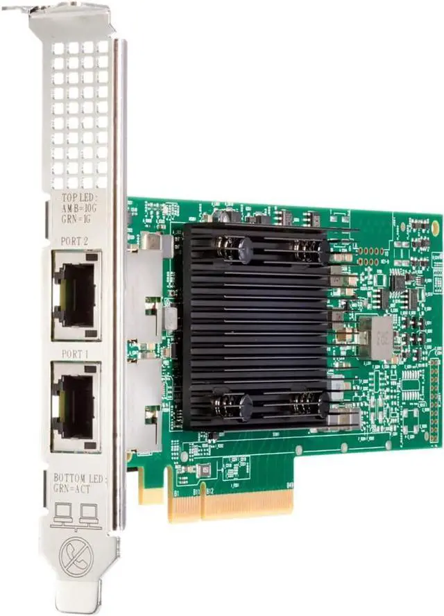 Alt view image 5 of 7 - HPE Broadcom BCM57416 Ethernet 10Gb 2-Port Base-T Network Adapter P26253B21