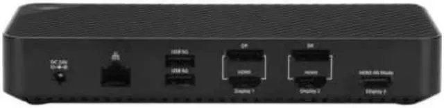 Alt view image 11 of 16 - SIIG Triple Hybrid 4K Video Docking Station with PD Charging JUDK0P11S1