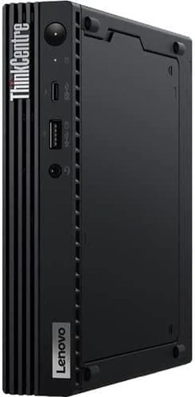 Alt view image 5 of 12 - Lenovo ThinkCentre M70q 11DT00FGUS Desktop Computer - Intel Core i5 10th Gen i5-10400T Hexa-core (6 Core) 2 GHz - 8 GB RAM DDR4 SDRAM - 256 GB NVMe M.2 PCI Express PCI Express NVMe SSD - Tiny - Black